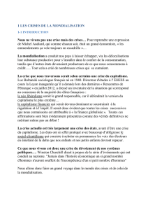 1 les crises de la mondialisation