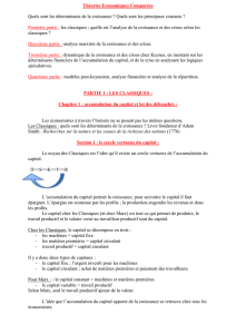 Théories Economiques Comparées Quels sont les déterminants de