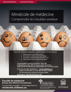 Faculté de médecine Bureau des affaires francophones
