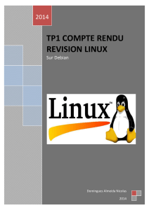 TP1 compte rendu révision linux