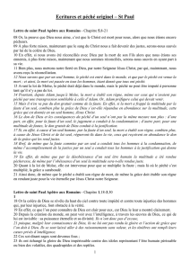 Annexe 5 – Ecritures I – St Paul 4 pages + 2