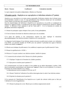 Sujet 0 U42 Microbiologie MC Versailles