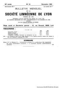principalement asellotes - Société linnéenne de Lyon