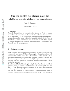 arXiv:math/9912055v2 [math.QA] 14 Dec 1999