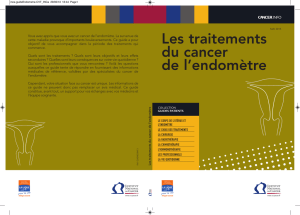 Les traitements du cancer de l`endomètre