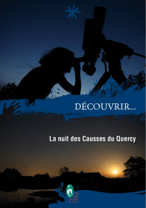 Découvrir la nuit des Causses du Quercy
