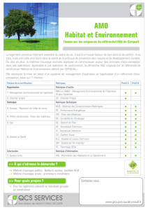 AMO Habitat et Environnement