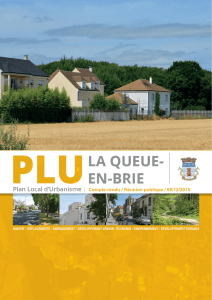 Rapport de présentation - La Queue-en-Brie