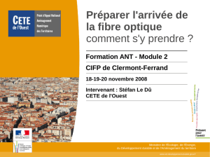 Préparer l`arrivée de la fibre optique comment s`y prendre ?