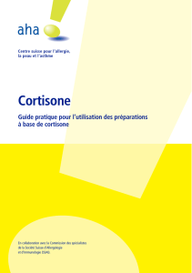Cortisone - Presseportal.ch