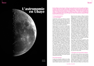 L`astronomie en Ubaye