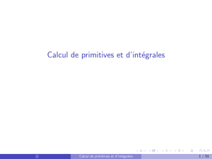 Calcul de primitives et d`intégrales - Académie de Nancy-Metz