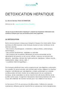 detoxication hepatique