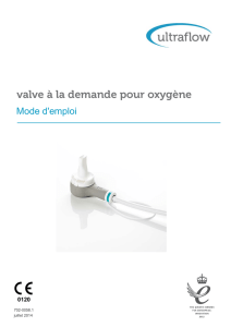 valve à la demande pour oxygène - Index of