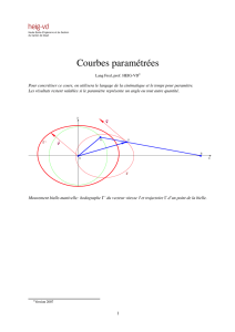CourbesParametrees