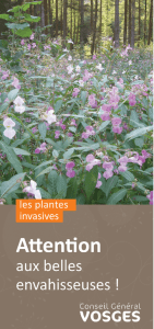 plaquette plantes - Conseil départemental des Vosges