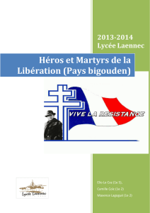 Héros et Martyrs de la Libération