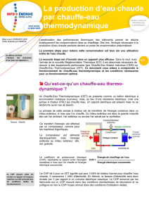 Chauffe-eau thermodynamique (PDF