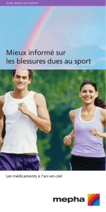 Blessures dues au sport - Martigny