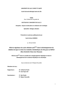 La fibrose hépatique - Service Central d`Authentification (CAS) Lille2