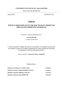 POUR LE DIPLOME D`ETAT DE DOCTEUR EN MEDECINE