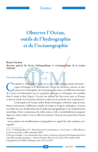 Observer l`Océan - Institut Français de la Mer