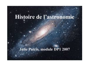 Histoire de l`astronomie