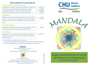 Mandala - CHU Dinant Godinne