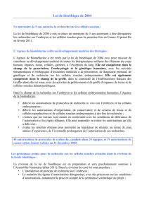 Loi de bioéthique de 2004 - cache.media.education.gouv.fr