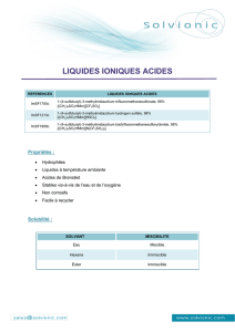 liquides ioniques acides