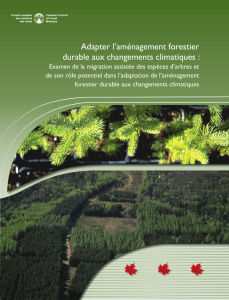 Rapport complet - Canadian Council of Forest Ministers