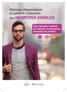 des HÉPATITES VIRALES - Roche Diagnostics France