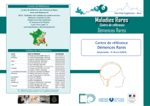 Maladies Rares - Association France-DFT