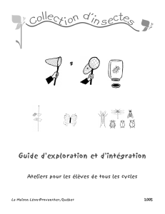 Guide d`exploration et d`intégration - Maison Léon