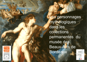Les Personnages mythologiques - Musée des Beaux