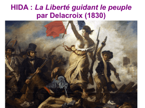 HIDA : La Liberté guidant le peuple par Delacroix (1830)