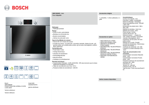 Bosch HBR73B550F FOUR PYROLYSE LATERAL CH DTE A