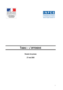 Tabac : l`offensive