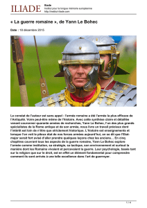 La guerre romaine », de Yann Le Bohec