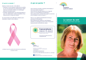 Téléchargement - Fondation contre le Cancer