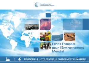 Fonds Français pour l`Environnement Mondial