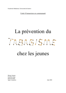 rapport - Faculté de médecine