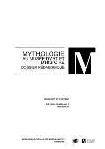 Dossier pédagogique La mythologie au MAH 2015