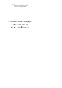 Actes Tumeurs Rares