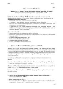 16F01 Notice: information de l`utilisateur Mencevax ACWY