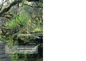 Stratégie Réunionnaise pour la Biodiversité