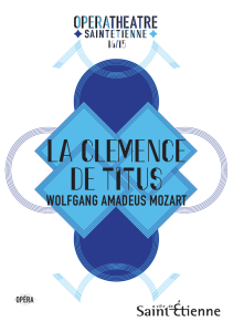 LA CLEMENCE DE TITUS - Opéra de Saint