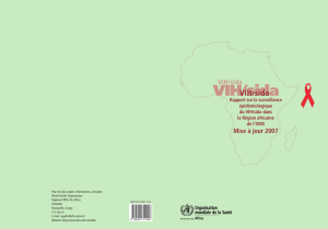 VIH/sida - WHO-Afro - World Health Organization