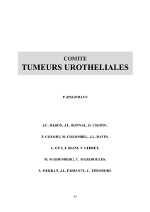 tumeurs urotheliales