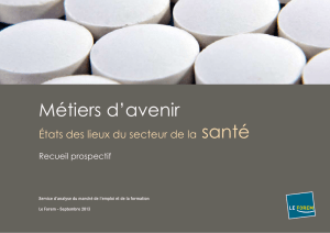 Métiers d`avenir